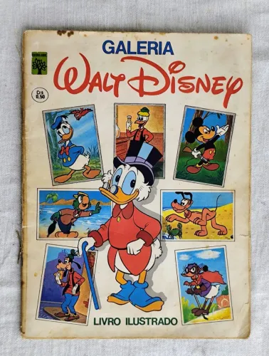 Álbum de figurinhas "Galeria Walt Disney"