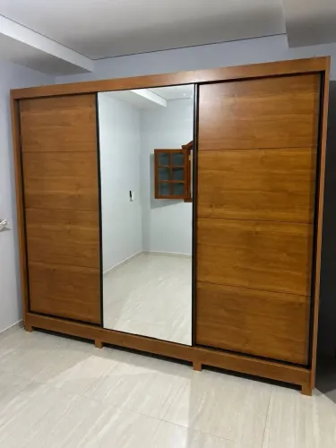 Roupeiro CASAL 100% MDF 2,70 largura com FRETE para BH e MONTAGEM