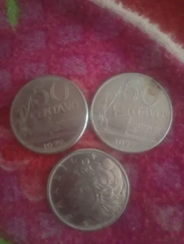 50 centavos antigo 1977