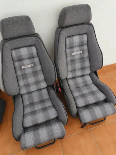Bancos Recaro Xadrez Gol GTS