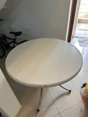 Mesa cozinha redonda MDF