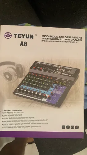 Mesa de som teyun a8 nova