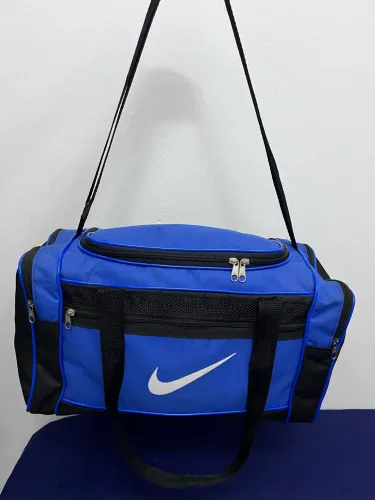 Bolsa de viagem/ com detalhe azul