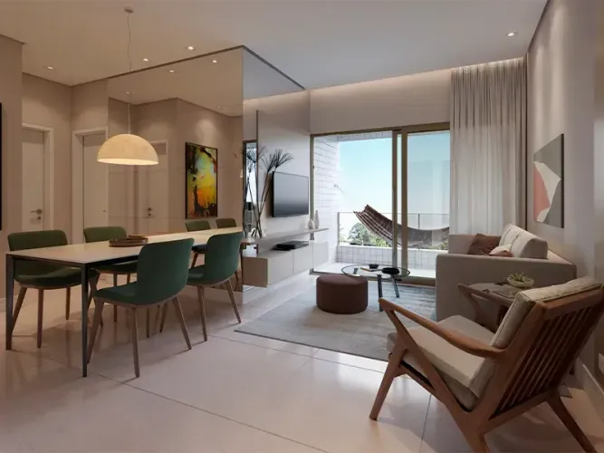 Edf. Paulo Ferreira Apartamentos 58m², 2 Quartos, Boa Vista, Lazer Completo