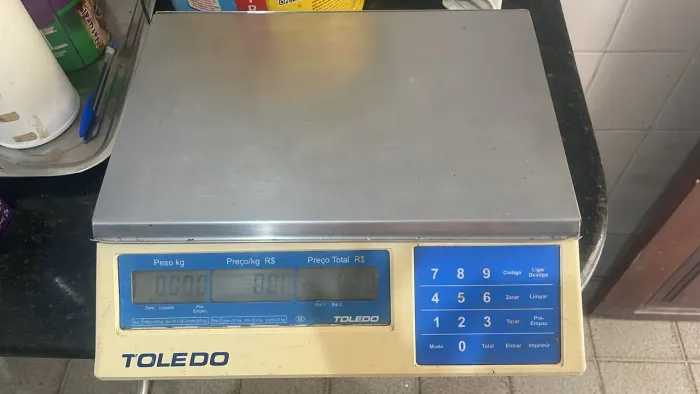 Balança Toledo 30 kg , com bateria