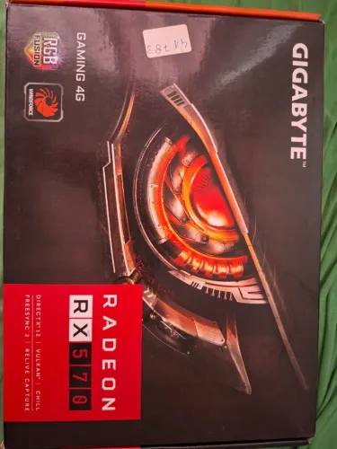 Placa de Video RX 570 4GB Gigabyte