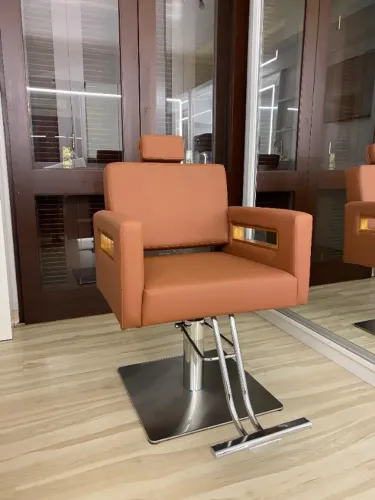Cadeira de Cabelereiro Sofá Luxo Fixa Móveis Virtual