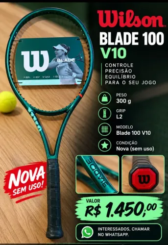 Raquete Wilson Blade 100 v10 L2