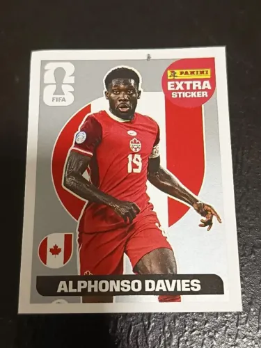 Figurinha Extra Legend Prata - Alphonso Davies