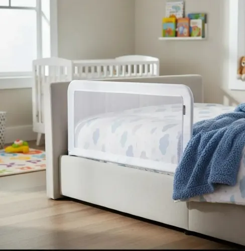 Grade de proteção para cama Kiddo<br>(447)<br>Grade de Proteção para Cama Zen 303 Branco - Kiddo