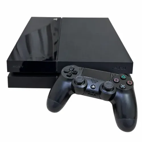 PS4 Fat 1TB SSD + DualShock 4 + 25 jogos mídia física [OPORTUNIDADE]
