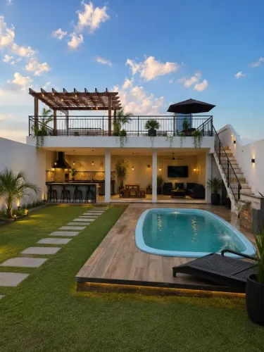Área de lazer com piscina 10 X 20 à venda - Excelente oportunidade!