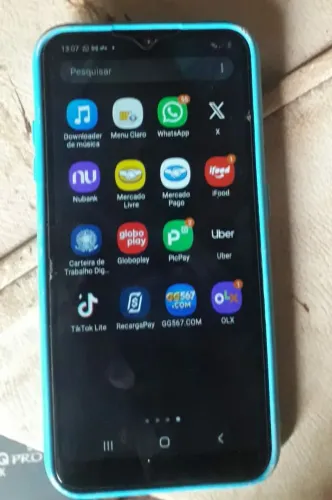Celular usado bom estado levo pra pessoa