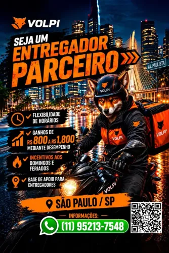 Vagas pra motoboy/ motogirl em Santana-SP