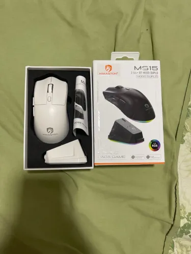 MOUSE GAMER COM BASE DE CARREGAMENTO