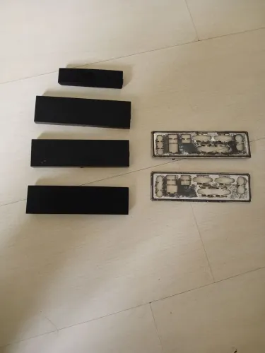 2 Espelhos 4 tampas de gabinete ATX preto