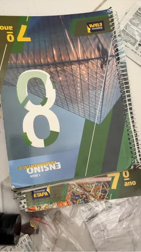 Livros 7° ano sistema etapa