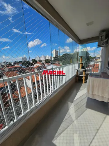 Apartamento com 3 quartos sendo uma suíte, sacada gourmet na zona sul - SJC