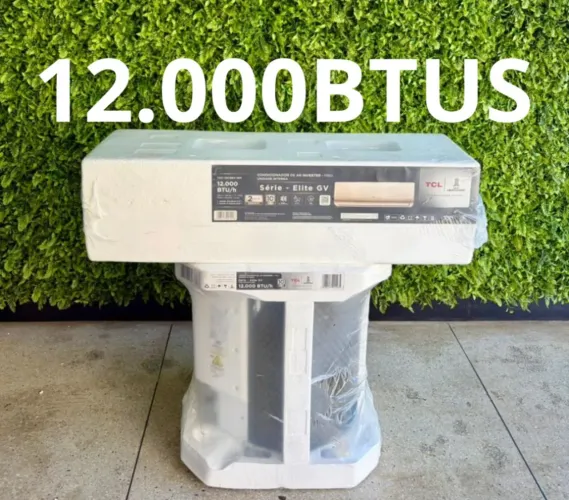 TCL 12.000 BTUS INVERTER ELITE GV Á PRONTA ENTREGA 