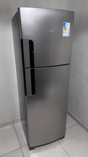 Vendo geladeira inox NOVA