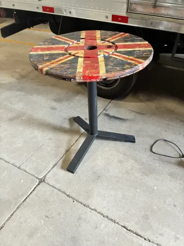 Mesa bistrô rustica