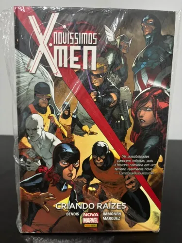 Novissímos X-Men Criando Raizes LACRADO - Marvel Comics