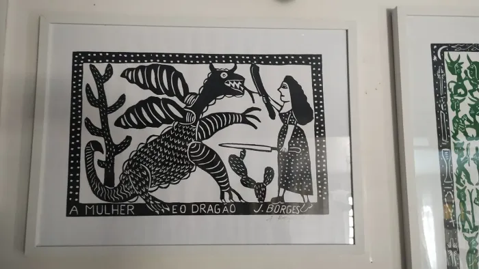 XILOGRAVURA - J. BORGES