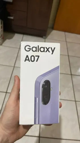 (Lacrado) Samsung Galaxy A07 128gb, 4gb, Câmera 50mp, Tela 6.7 - Violeta