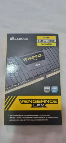 Kit 32GB DDR4 3600Mhz CORSAIR VENGEANGE NF DA KABUM