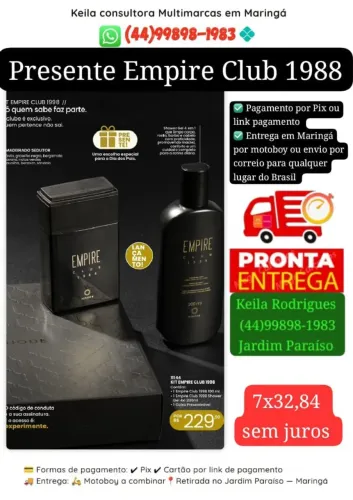 Perfume Hinode presente dia dos pais