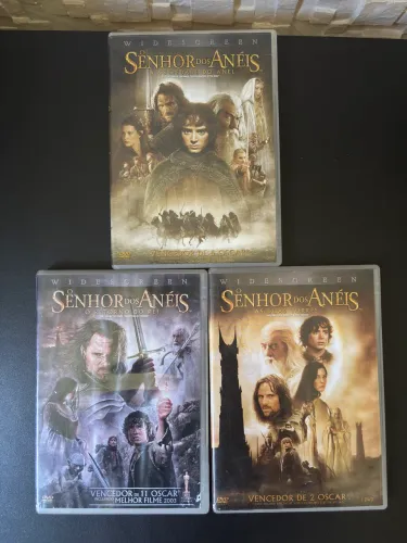 Filme Senhor Dos Anéis DVD