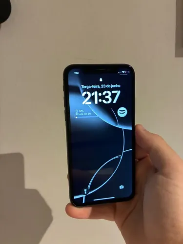 iPhone XS 256GB Preto | Bateria 100% + 2 Capinhas de Brinde