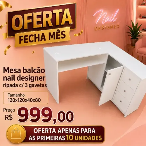 Mesa Nail designer em Oferta