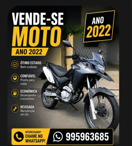 Vende-se XRE300 Ano/2022