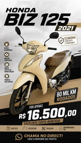 Honda biz 125 extra!!