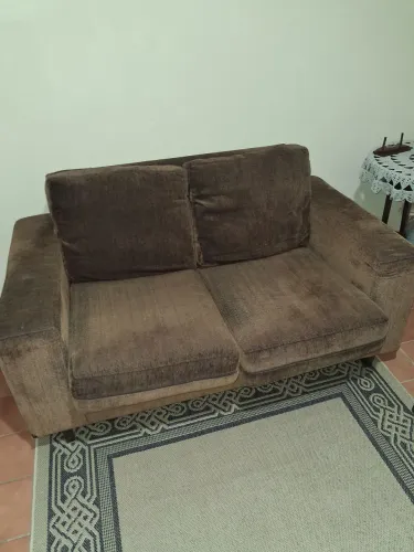 Sofa 2 lugares de tecido em bpm estado