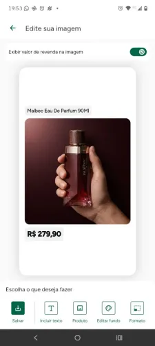 Malbec Eau de Parfum Lançamento Novo Lacrado.