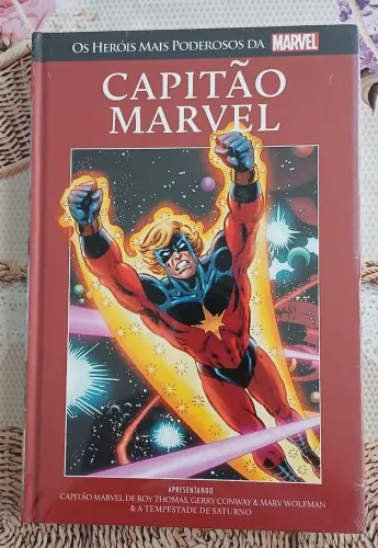 Os Heróis Mais Poderosos da Terra: Capitão Marvel Ed. Salvat