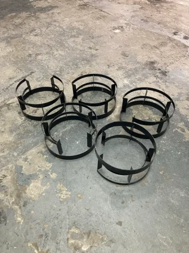 Aros suporte para barris de chopp de ferro