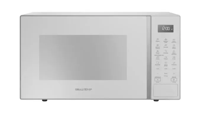 Promoção: Micro-ondas Brastemp 32 Litros Branco com Menu Gourmet - BMS46AB