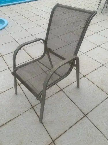 Vendo jogo 12 cadeiras para área externa