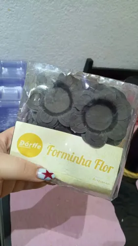 Forminhas para brigadeiro, flor e petala