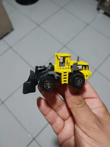 Matchbox miniatura pá carregadeira Quarry King