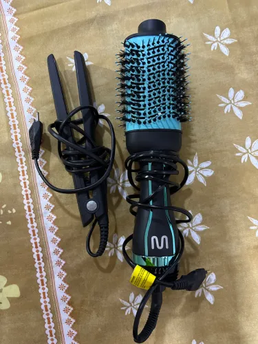 Escova secadora Multi Care + prancha alisadora para cabelos