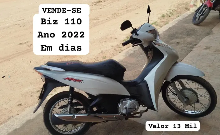 VENDE-SE BIZ 110,ANO 2022,EM DIAS PRA TRANSFERIR.