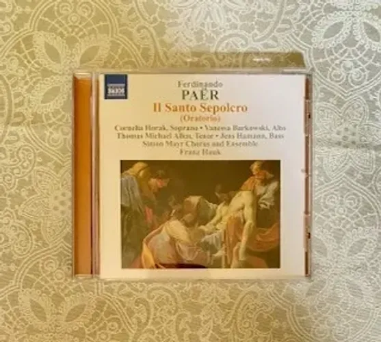 CD Ferdinando Paër: Il Santo Sepolcro (maestro Franz Hauk) made in Germany