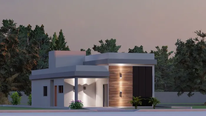 Casa moderna em fase de acabamento ? R$ 650 mil