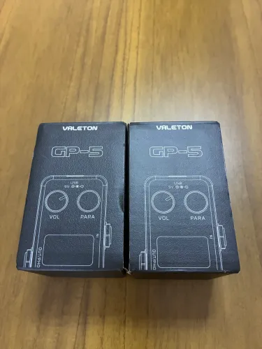 Pedal Pedaleira Compacta Valeton GP-5 NOVAS (Tenho duas unidades!)