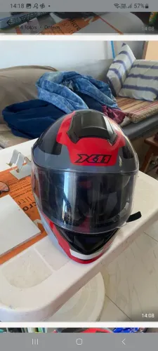 Vende X111 capacete novíssimo número 60