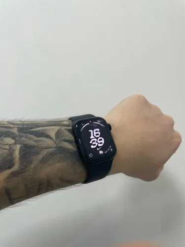 Apple Watch Series 7 41mm Midnight - Tela Impecável - Bateria 82% - Pulseira Original